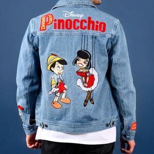 Disney Pinocchio Anniversary Denim Jacket